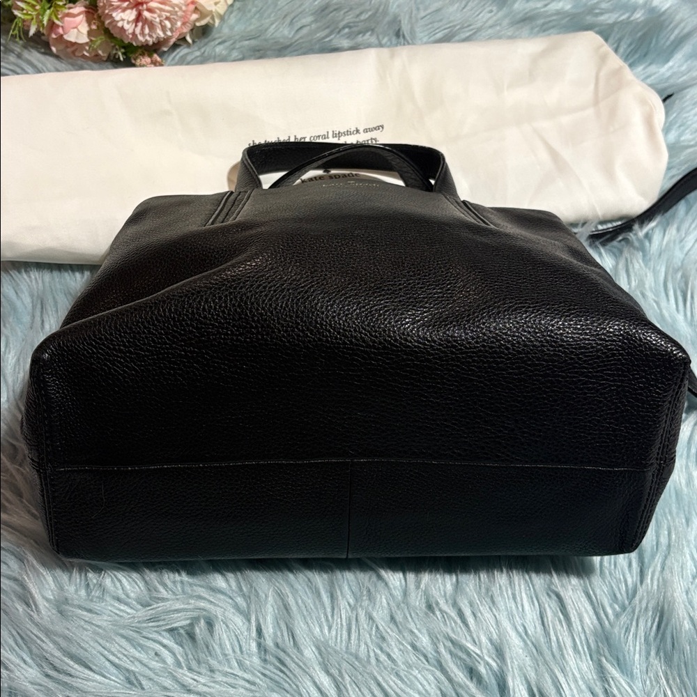 Kate Spade Black Leather Street Cate Shoulder Bag - Picture 3 of 9